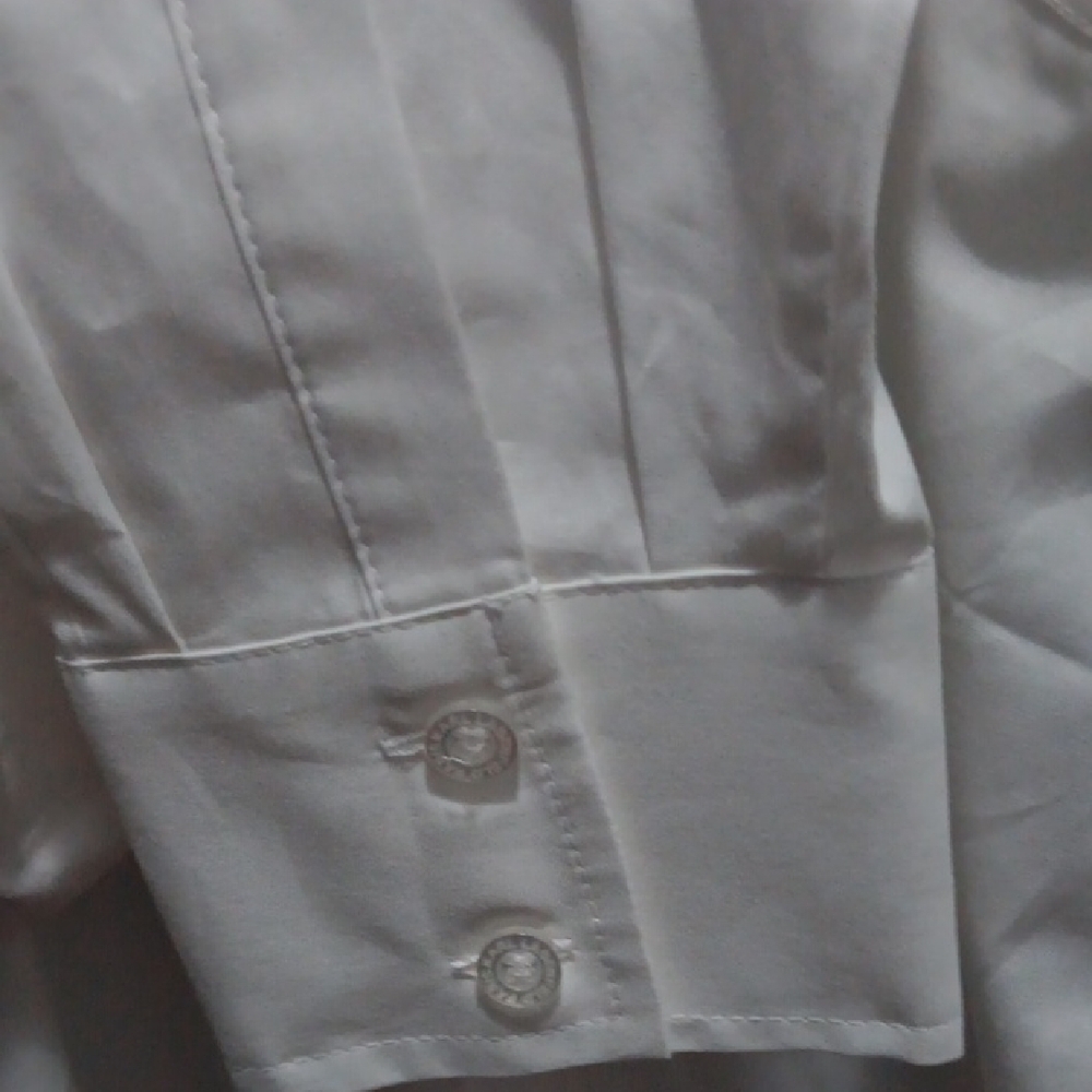 Karl Lagerfeld White Shirt with Stud Accents - Picture 7 of 7
